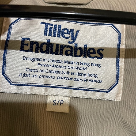 Men’s Tilley Endurables Windbreaker Jacket *SIZE SMALL* Full Zipper & Pockets - Picture 12 of 12